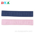 Marcas personalizadas en relieve de las diademas unisex de humedad en relieve